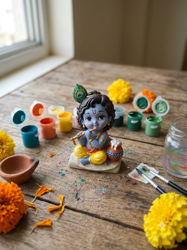 3D bal krishna kit