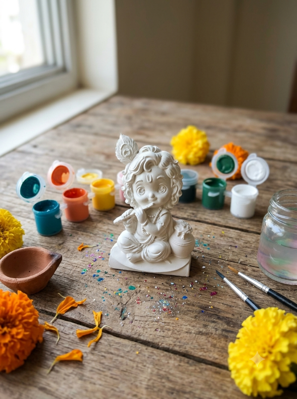 3D bal krishna kit